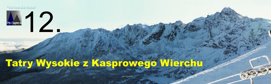 Tatry Wysokie z Kasprowego Wierchu
